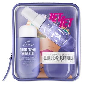 Sol De Janeiro Delicia Drench Jet Set travel set NWT